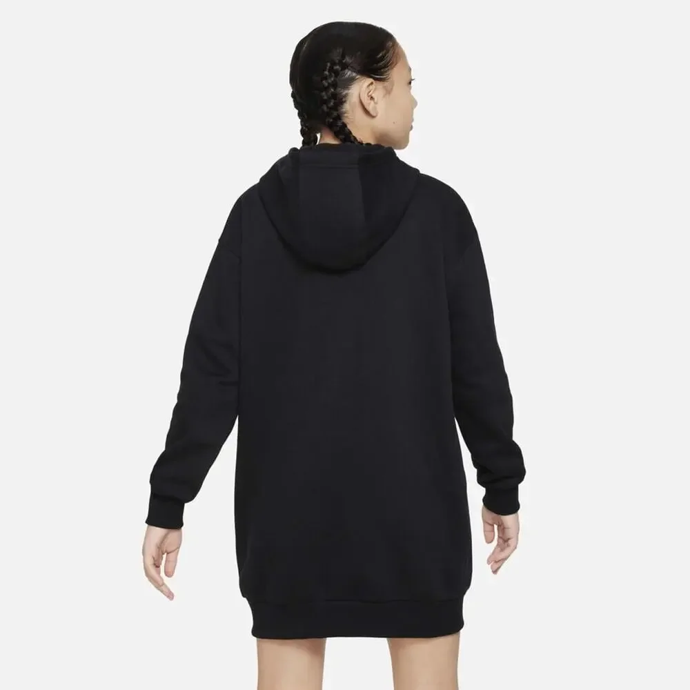 NWT❤️Nike Sportswear Club Fleece Girls Hoodie Dress szL